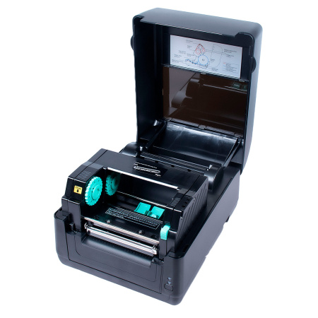 принтер этикеток poscenter tt-200 use (термо-трансфер, 203dpi, usb+serial+ethernet) черный (3347)